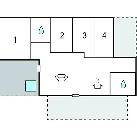 Feriehus 4 Bedroom Pet Friendly In *